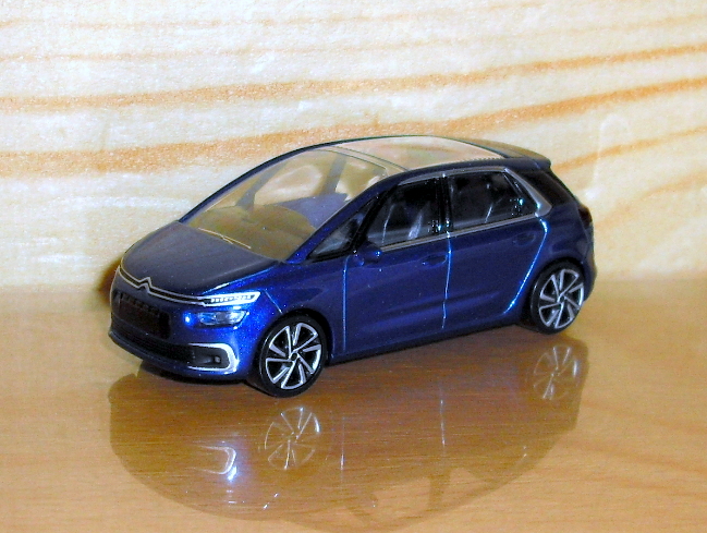 26_C4 Picasso modrá 5.míst. 2016 (Norev)-1/64