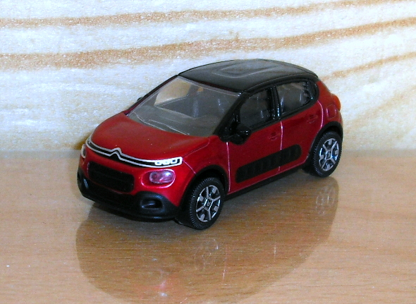 22_C3 červená metaliza 2016 (Norev) -1/64 