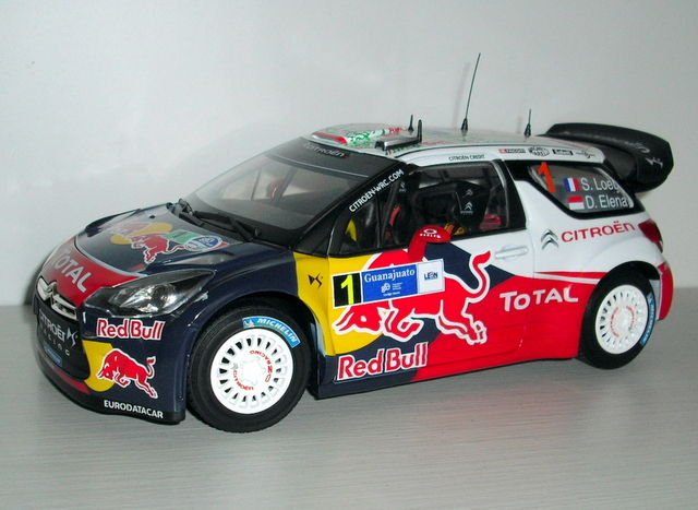 10_DS3 RedBull #1 S.Loeb  2013 (Norev) měř:1/18