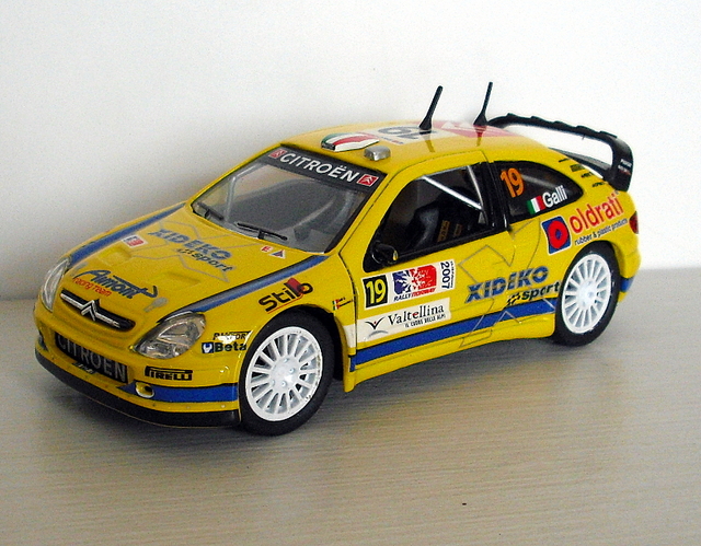 26_Xsara WRC #19 Galli 2007 (Saico) měř:1/32