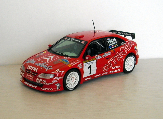 31_Xsara WRC #1 Kit-Car Puras 1998 (Skid) měř:1/43