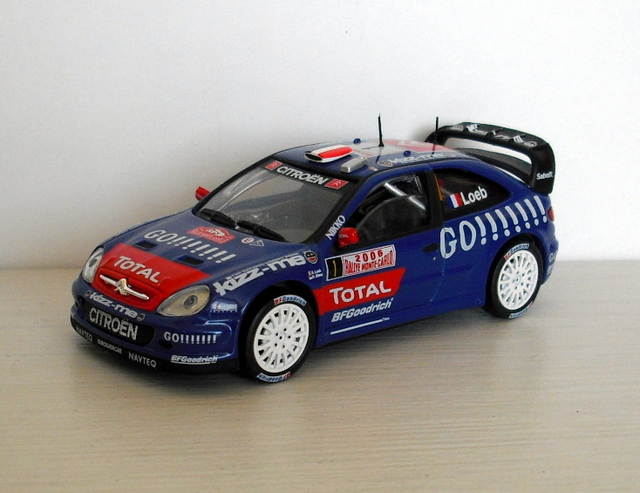 34_Xsara WRC #1 S.Loeb Monte Carlo 2006 měř:1/43