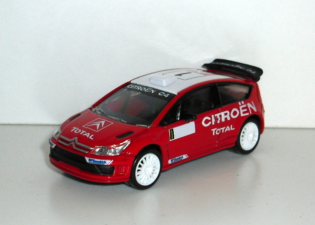 41_C4 WRC #1 červená 2008 (Norev) měř:1/64