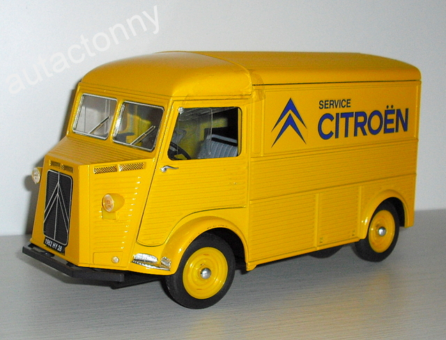 1_HY Citroen servis žlutá 1962 (Solido) měř. 1.21